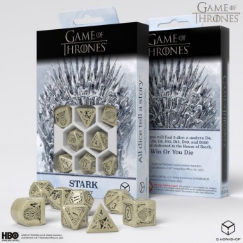 Game of Thrones. Stark kauliukų rinkinys Q-WORKSHOP